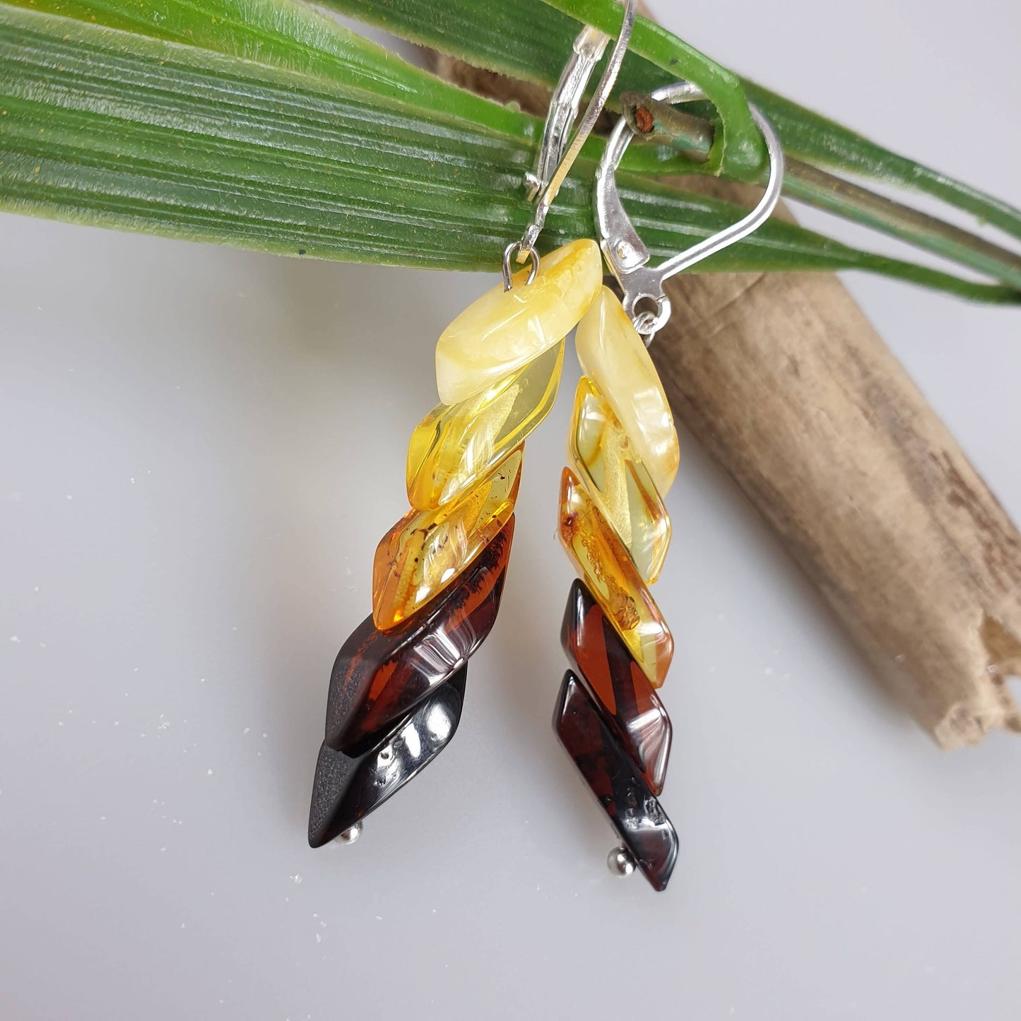 Amber earrings, earrings. Handmade earrings, handmade jewelry,