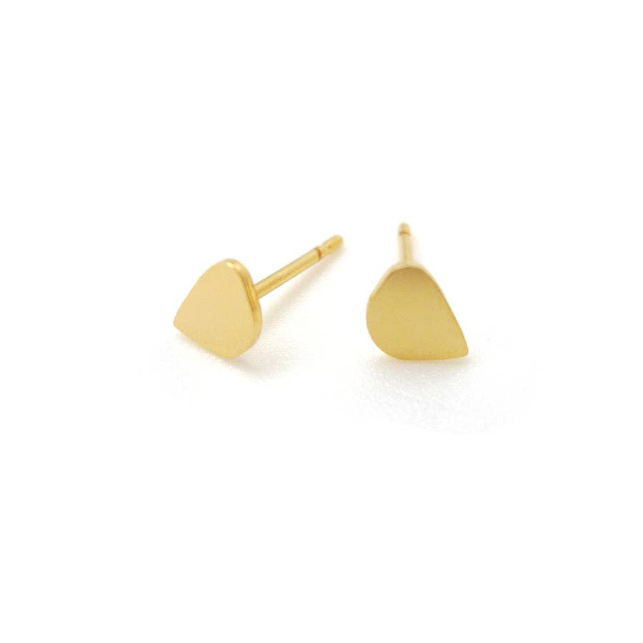 EAR STUDS IN TEAR SHAPED