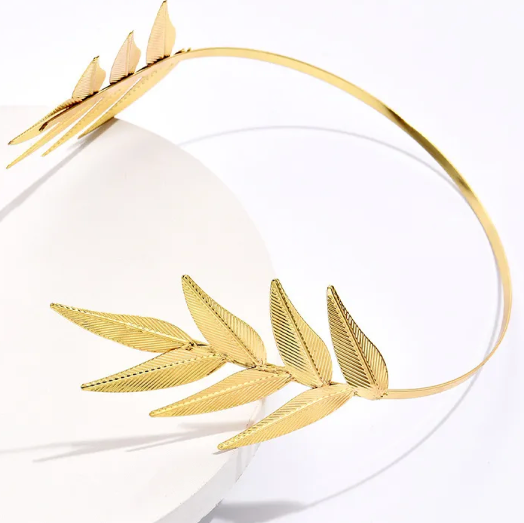 Headband/hairband "leaf"