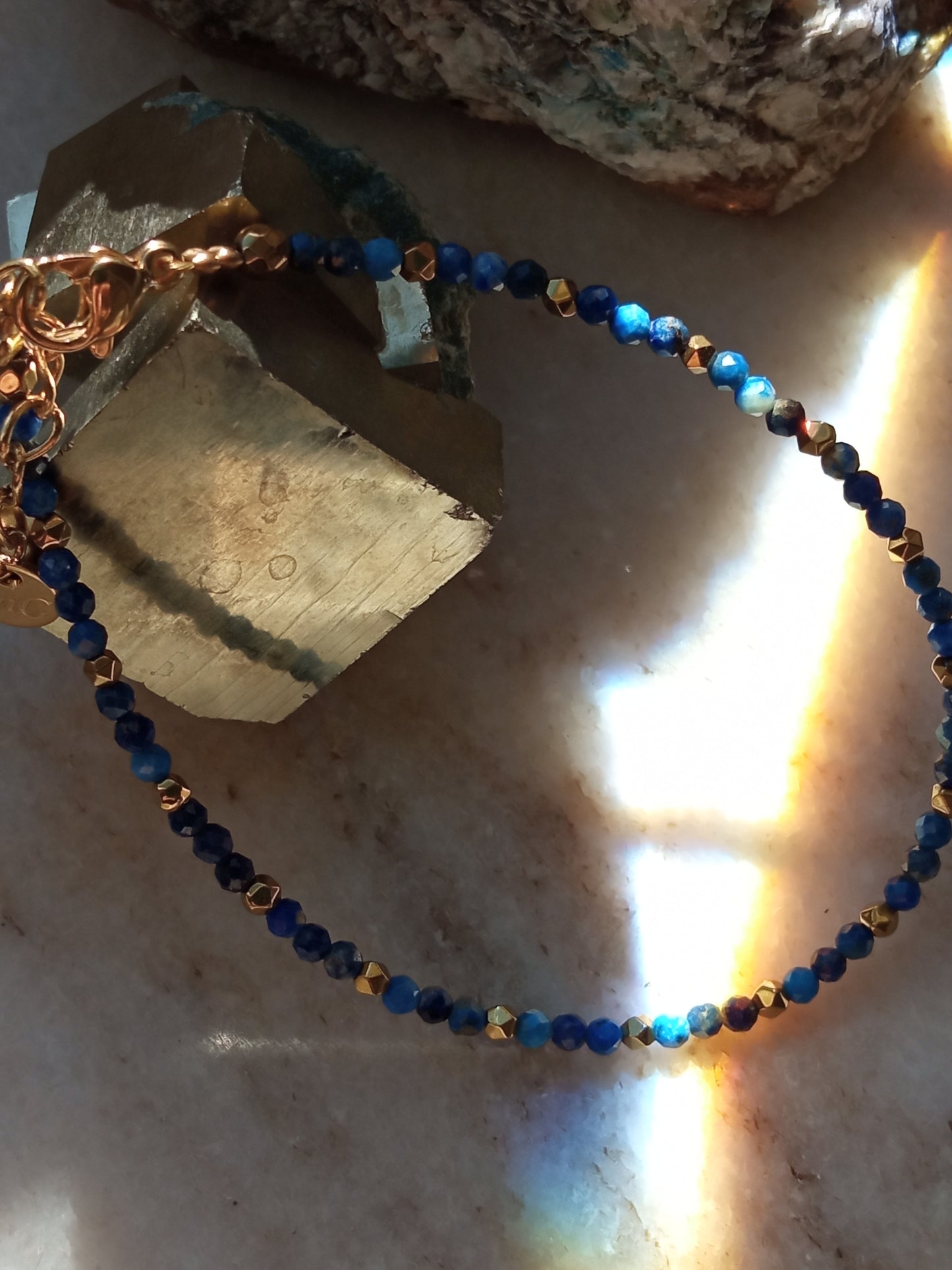 Bracelet lapis-lazuli