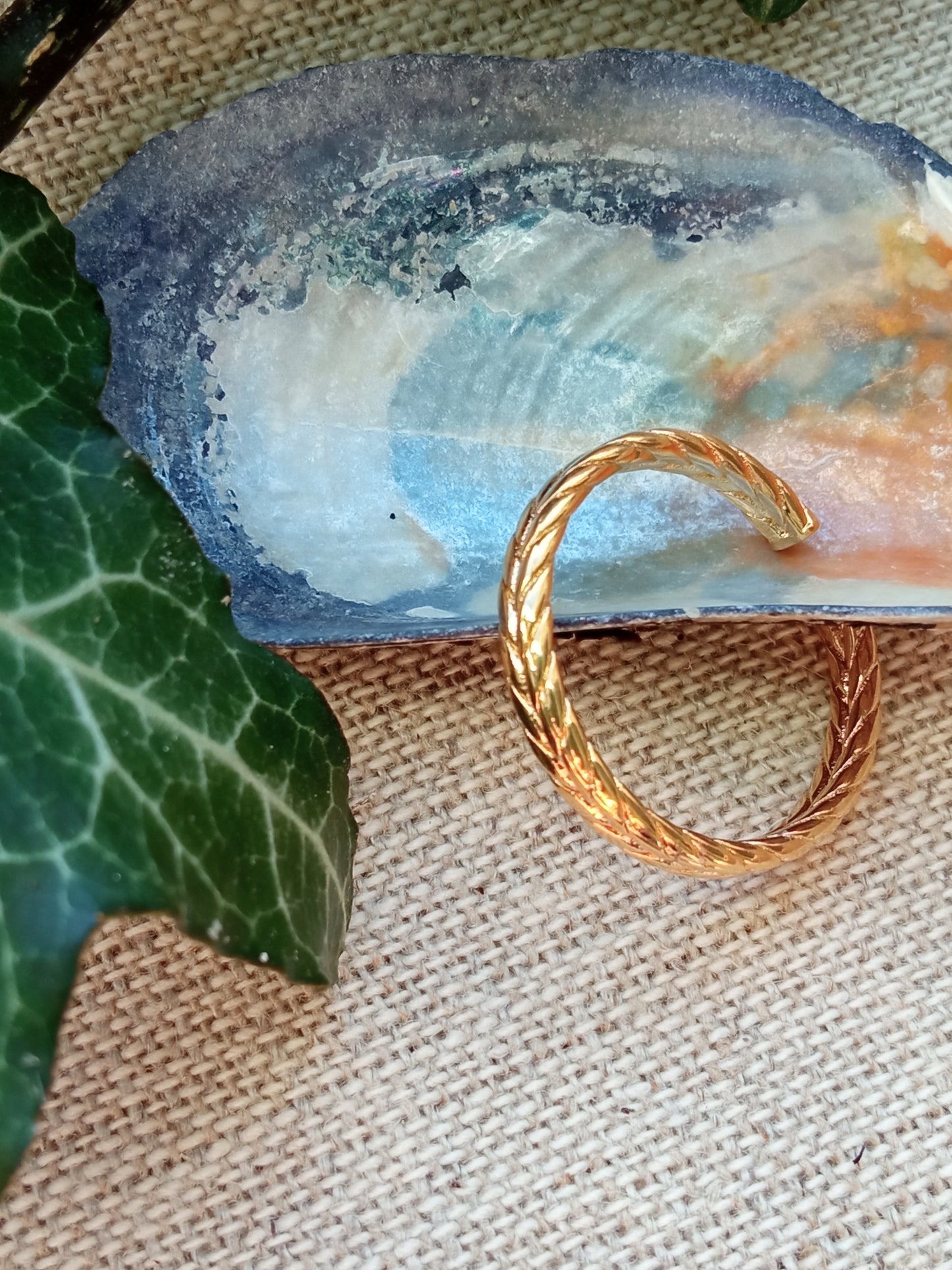 Gold plated ring, Marina