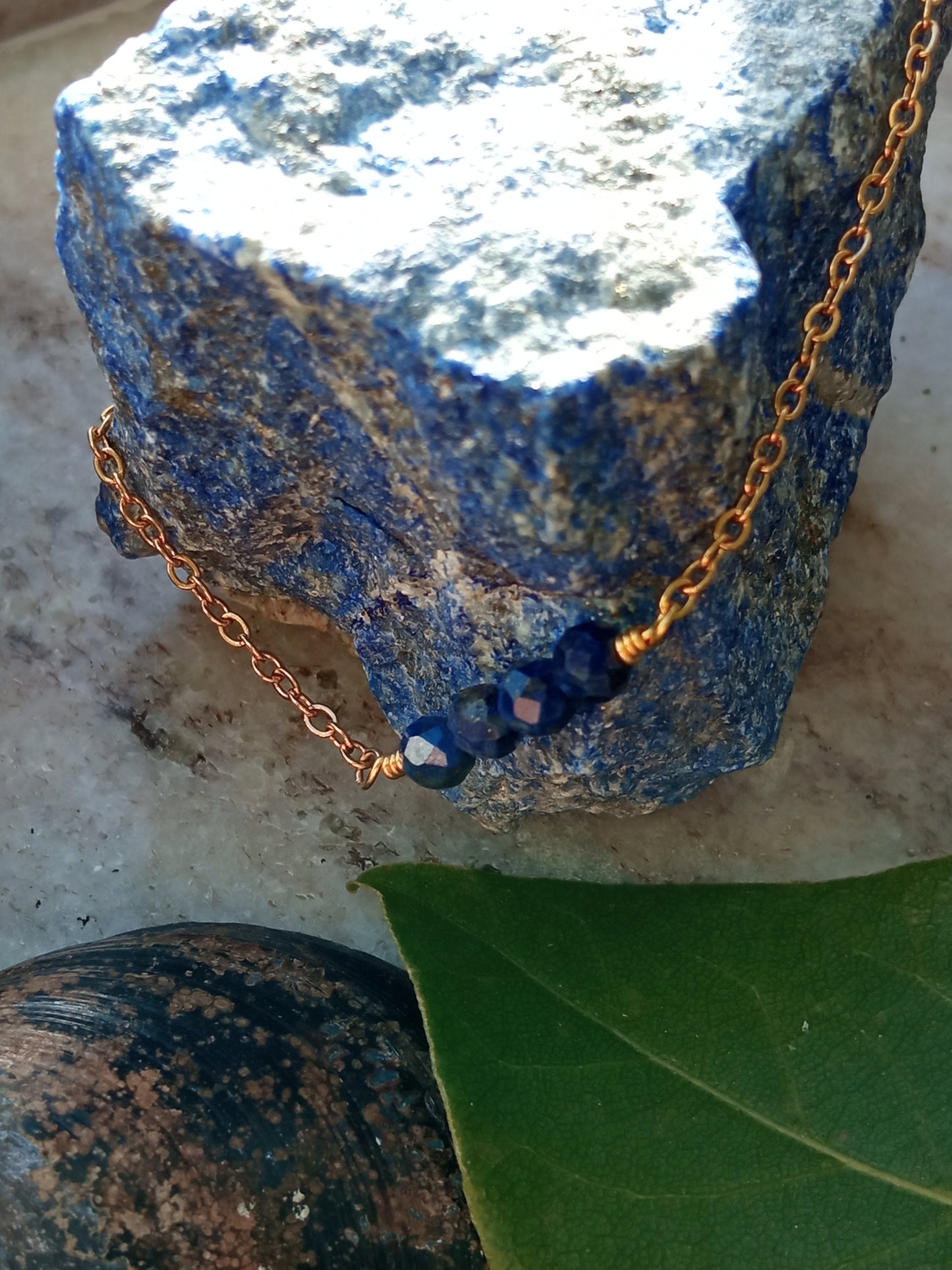 Lapis Camille bracelet