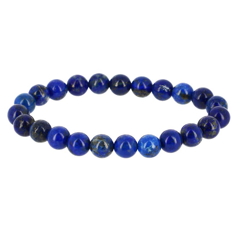 Lapislazuli EXTRA 8-mm-Perlenarmband